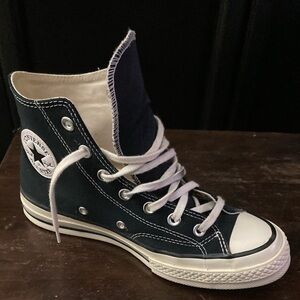 Converse Chuck 70 Hi canvas sneakers in black